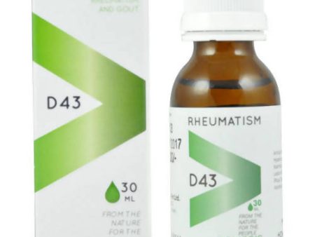 Doliosis Homeopathy D43 Rheumatism Drops on Sale