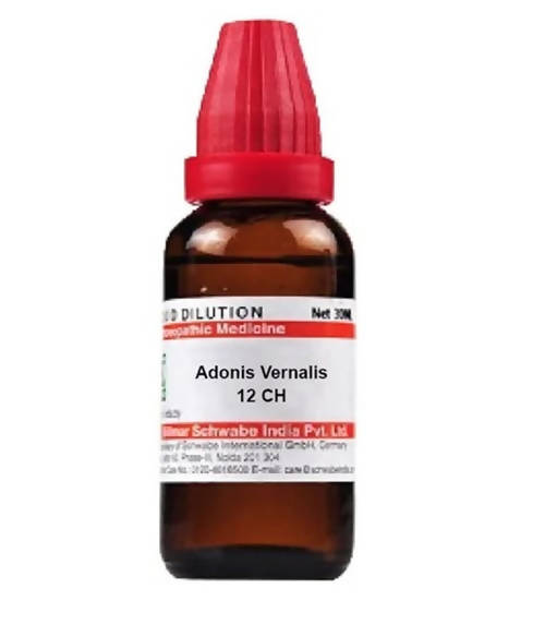 Dr. Willmar Schwabe India Adonis Vernalis Dilution Supply