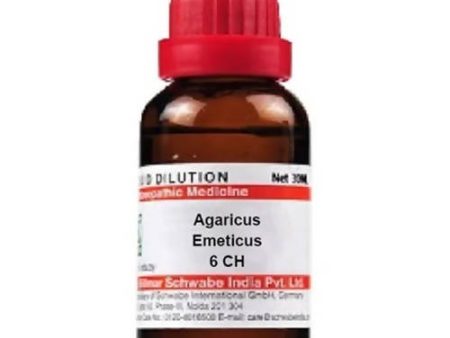 Dr. Willmar Schwabe India Agaricus Emeticus Dilution Discount