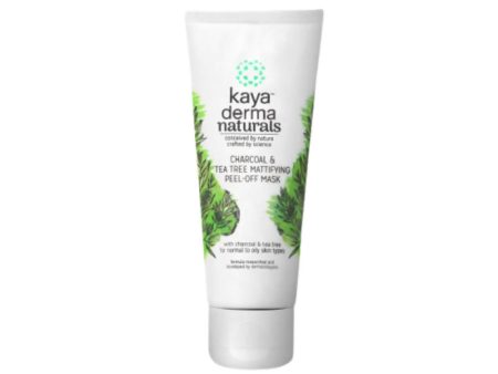 Kaya Charcoal & Tea Tree Mattifying Peel-Off Mask For Cheap