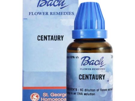 St. George s Bach Flower Remedies Centaury For Cheap