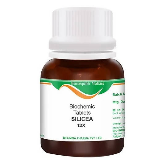 Bio India Homeopathy Silicea Biochemic Tablets For Discount