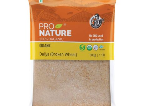 Pro Nature Organic Daliya (Broken Wheat) For Cheap