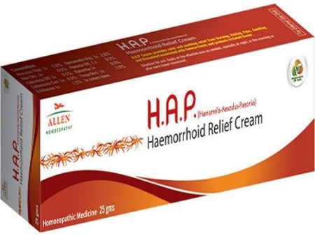 Allen Homeopathy H.A.P (Haemorrhoid Relief Cream) For Discount