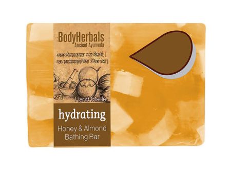 Bodyherbals Hydrating, Hand Made Honey Almond Bathing Bar Online Hot Sale