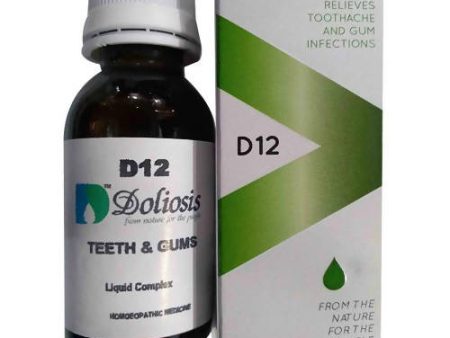 Doliosis Homeopathy D12 Teeth & Gums Drops For Cheap