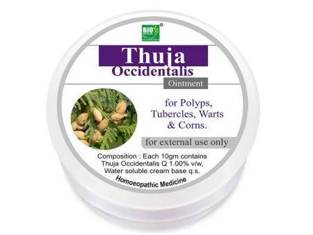 Bio India Homeopathy Thuja Occidentalis Ointment Hot on Sale