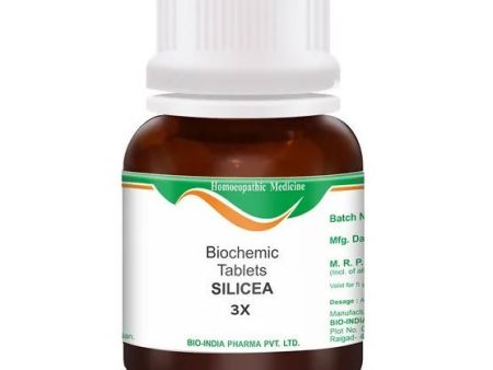 Bio India Homeopathy Silicea Biochemic Tablets For Discount