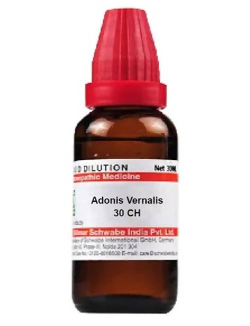 Dr. Willmar Schwabe India Adonis Vernalis Dilution Supply