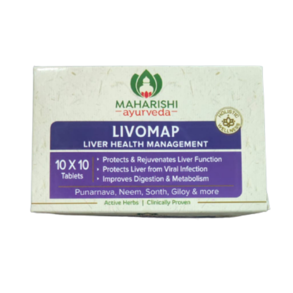 Maharishi Ayurveda Livomap Hepato- Protective Tablets Supply