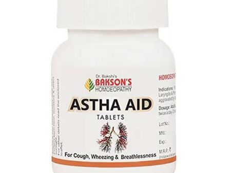 Bakson s Homeopathy Astha Aid Tablets Discount