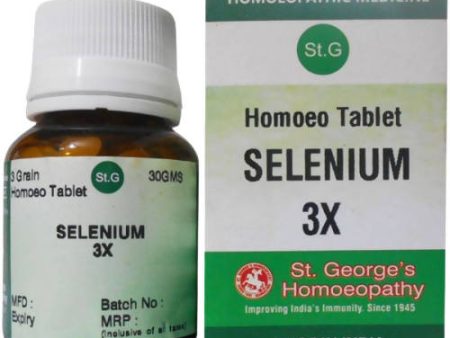 St. George s Homeopathy Selenium Tablets Cheap