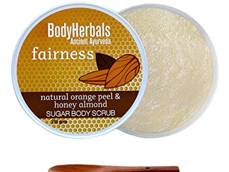 Bodyherbals Fairness Orange Honey & Almond Sugar Body Scrub Online