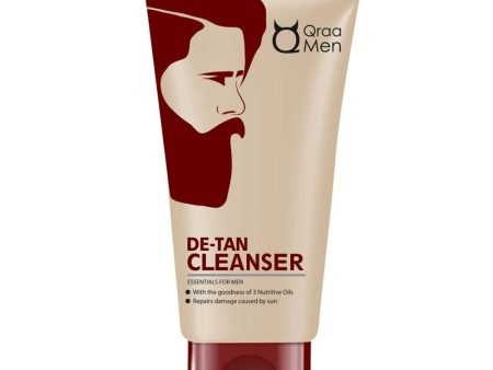 Qraa Men De-Tan Cleanser Hot on Sale