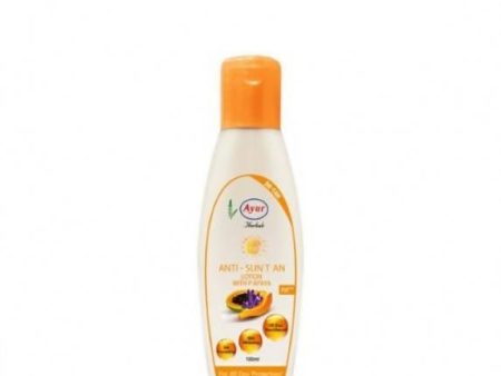 Ayur Herbals Anti-Sun Tan Lotion With Papaya Fashion