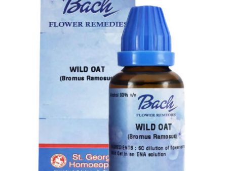 St. George s Bach Flower Remedies Wild Oat Discount