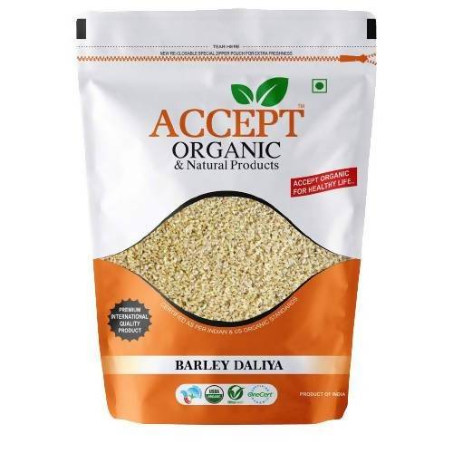 Accept Organic Barley Daliya on Sale