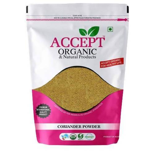 Accept Organic Coriander Powder Online Sale