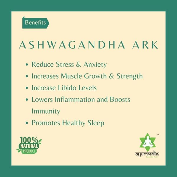 Ayurvedix Ashwagandha Ark For Discount