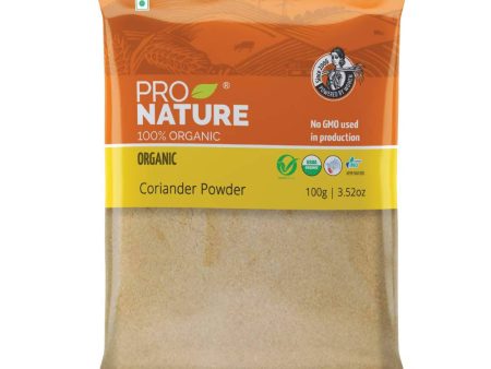 Pro Nature Organic Coriander Powder Online now