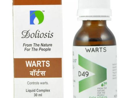 Doliosis Homeopathy D49 Warts Drops For Sale