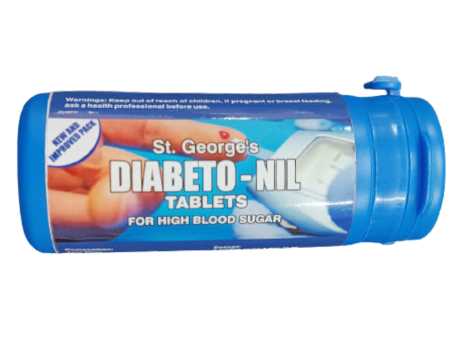 St. George s Homeopathy Diabeto-Nil Tablets Hot on Sale