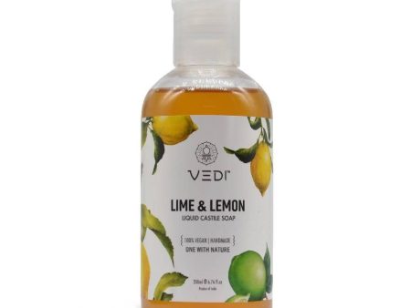 Vedi Herbals Lime & Lemon Liquid Castile Soap Hot on Sale