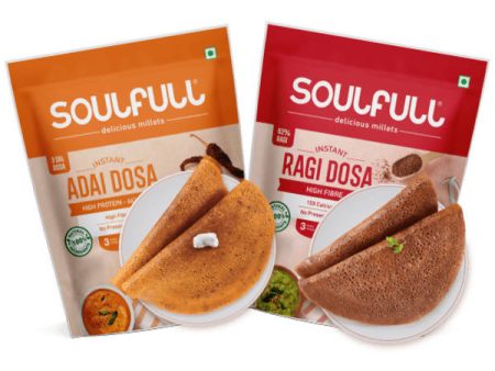 Soulfull Adai Dosa And Ragi Dosa Mix For Sale