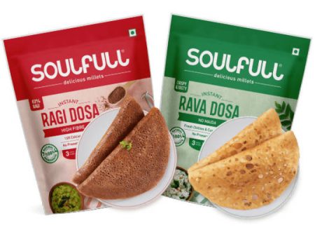 Soulfull Rava Dosa And Ragi Dosa Mix Online Hot Sale