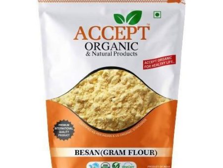 Accept Organic Besan (Gram Flour) Online Sale