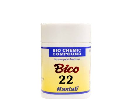 Haslab Bico Homeopathy 22 Biochemic Compound Tablets Online Hot Sale