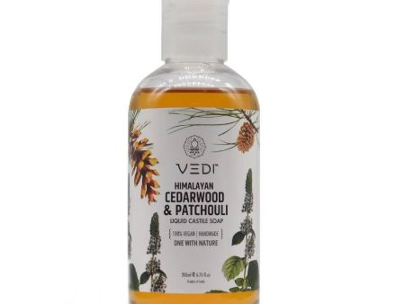 Vedi Herbals Himalayan Cedarwood & Patchouli Liquid Castile Soap Supply