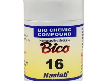 Haslab Homeopathy Bico 16 Biochemic Compound Tablets Sale