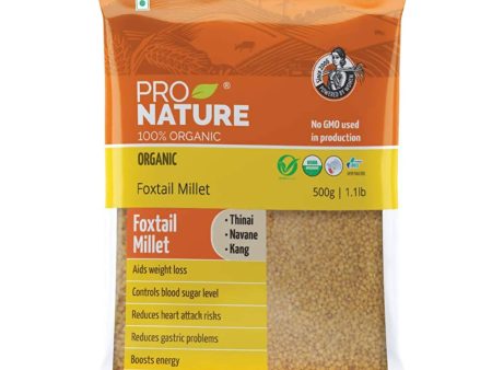 Pro Nature Organic Foxtail Millet on Sale