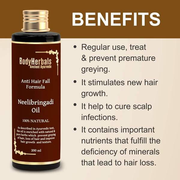 Bodyherbals Neelibringadi Hair Oil Discount