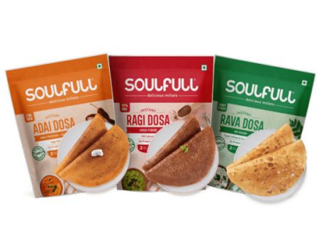 Soulfull Instant Adai, Ragi And Rava Dosa Mix Online now