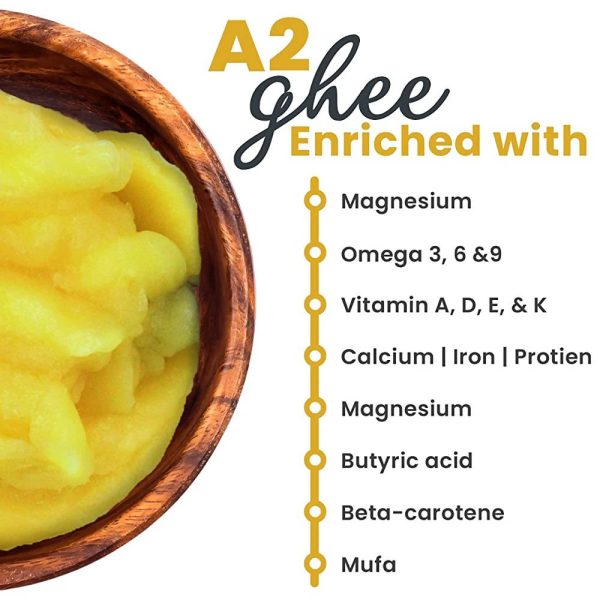 Divya Kamdhenu A2 Pure Desi Gir Cow Ghee | Cultured Ghee - Traditional Bilona Method | Pure A2 Ghee | Indian Organic A2 Cow Ghee Discount