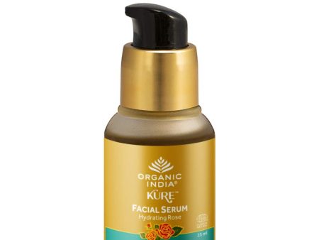 Organic India Kure Facial Serum Hydrating Rose Online now