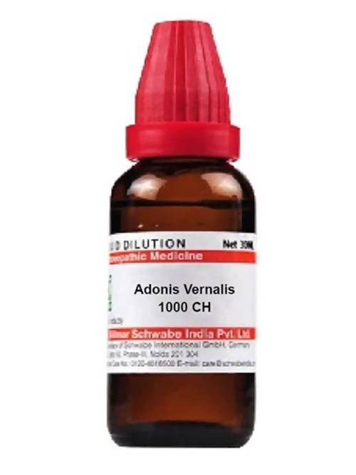 Dr. Willmar Schwabe India Adonis Vernalis Dilution Supply