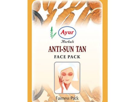 Ayur Herbals Anti-Sun Tan Face Pack For Discount