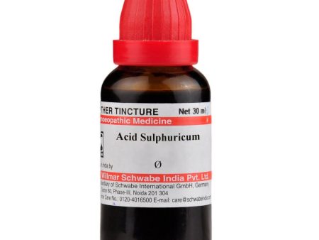 Dr. Willmar Schwabe India Acid Sulphuricum Mother Tincture Q Hot on Sale