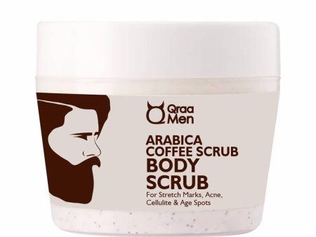 Qraa Men Arabica Coffee Scrub Body Scrub For Sale