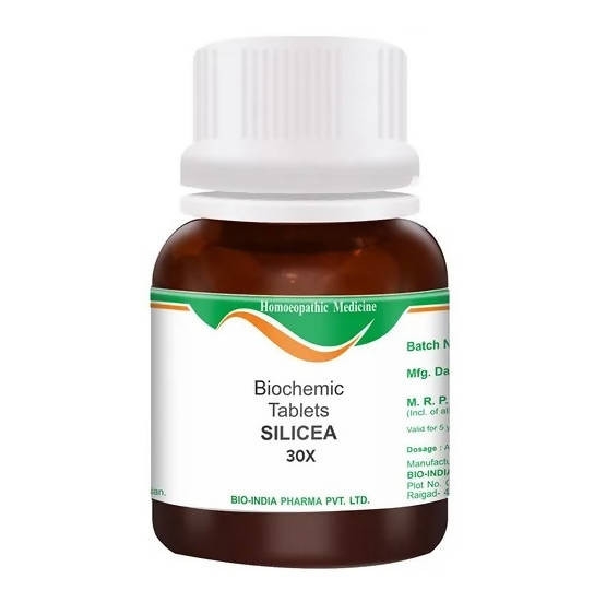 Bio India Homeopathy Silicea Biochemic Tablets For Discount