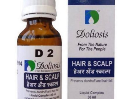 Doliosis Homeopathy D2 Hair & Scalp Drops Fashion