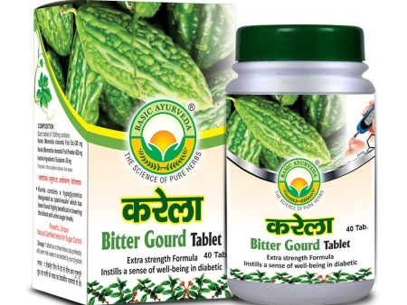 Basic Ayurveda Karela Bitter Gourd Tablet Sale