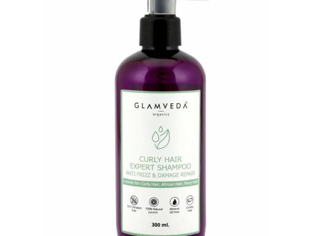 Glamveda Curly Hair Expert Shampoo Anti Frizz & Damage Repair Sale