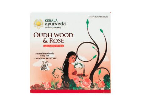 Kerala Ayurveda Natural Handmade Oudh Wood & Rose Soap Fashion