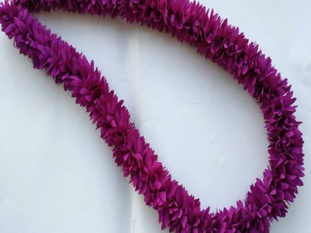 Purple Fabric Reusable Garland For God Frames Cheap