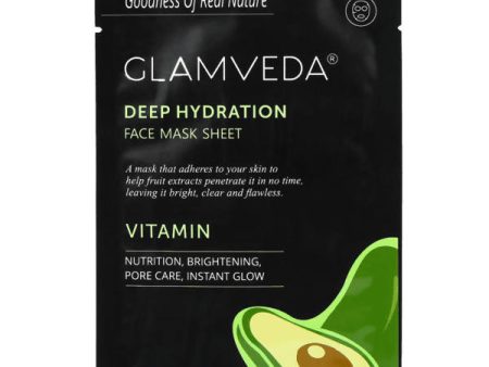 Glamveda Vitamin Sheet Mask-Pore Care & Nutrition Sale