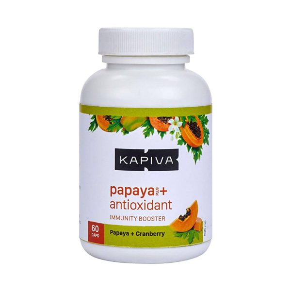 Kapiva Ayurveda Papaya Plus Antioxidant Capsules Discount